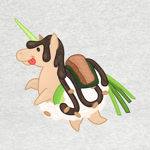 Unagi Roll Sushicorn by LittleWhiteOwl